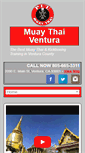 Mobile Screenshot of muaythaiventura.com